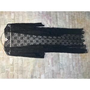LuLaRoe Shirley Lace Kimono  NWT medium